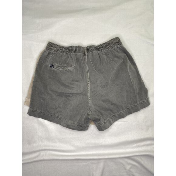 2 Crazy Shirts Hawaii Shorts Mens 2XL Gray Khaki 5” Beach Dye Relaxed READ* - Picture 4 of 8